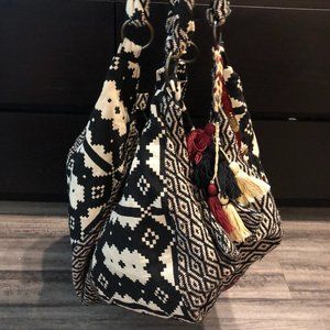 Free People Stela 9 Shiva Knit Hobo Bag, 2 straps